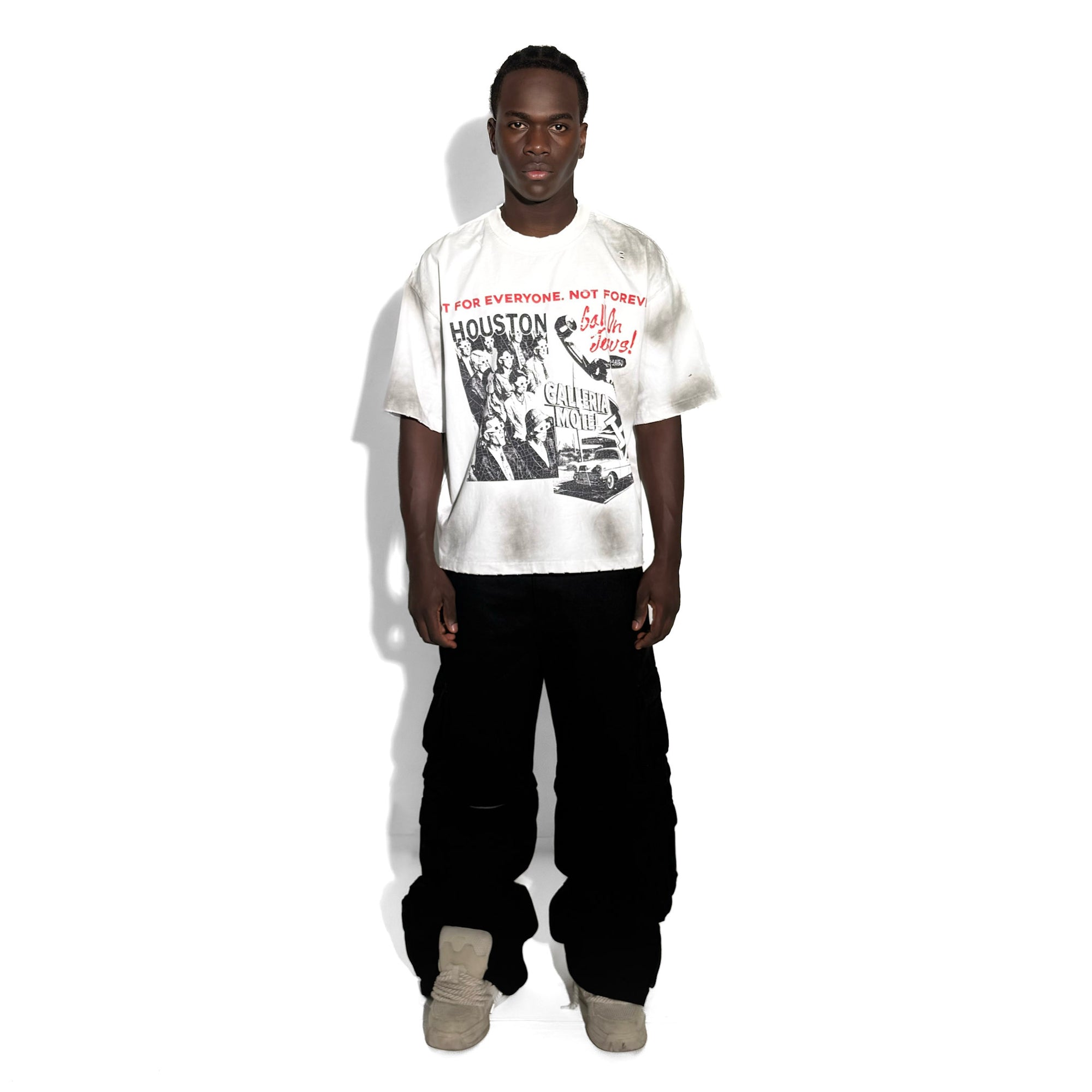 La mejor polera vintage desgastada en Chile. Algodón pesado de 280 GSM, estilo retro y corte boxy fit. Ropa urbana premium fabricada para durar.